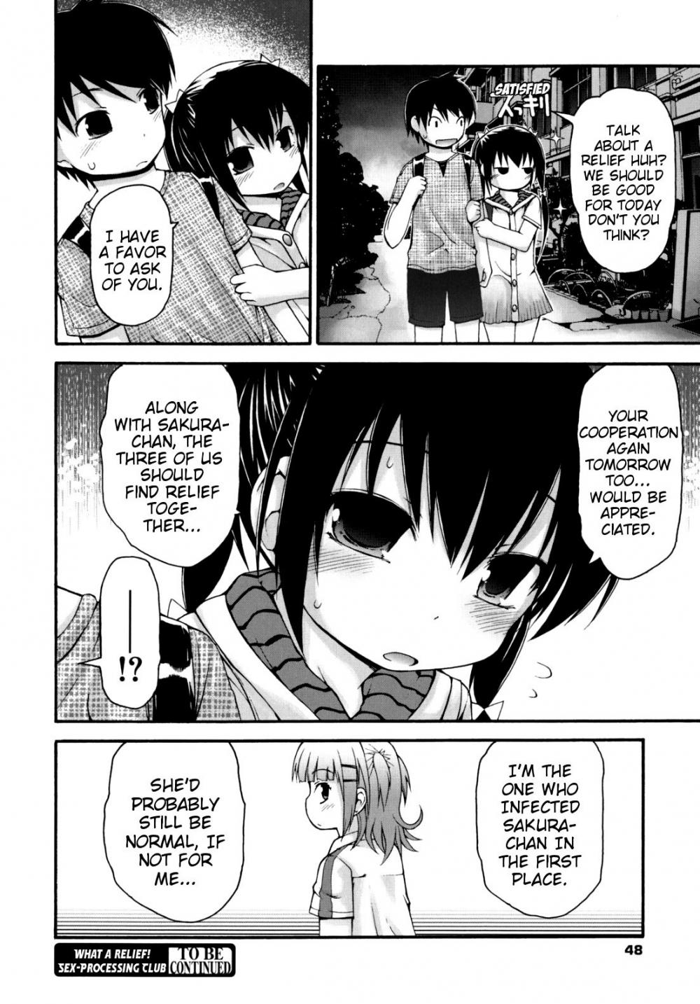 Hentai Manga Comic-What a Relief! Sex-Processing Club-Chapter 1-21